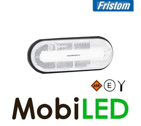 Fristom ADR side marking rounded corners white