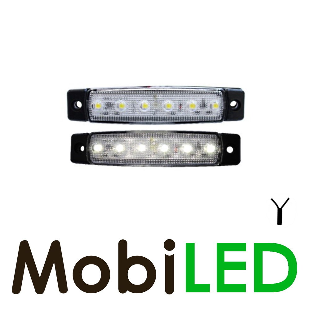 Marquage latéral budget Blanc 24V