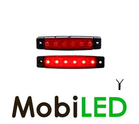 Marquage latéral budget Rouge 24V Marquage latéral budget Rouge 24V