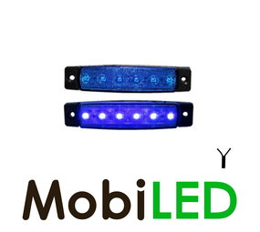 Marquage latéral budget Bleu 24V Marquage latéral budget Bleu 24V