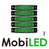 Budget zijmarkering groen 24 volt