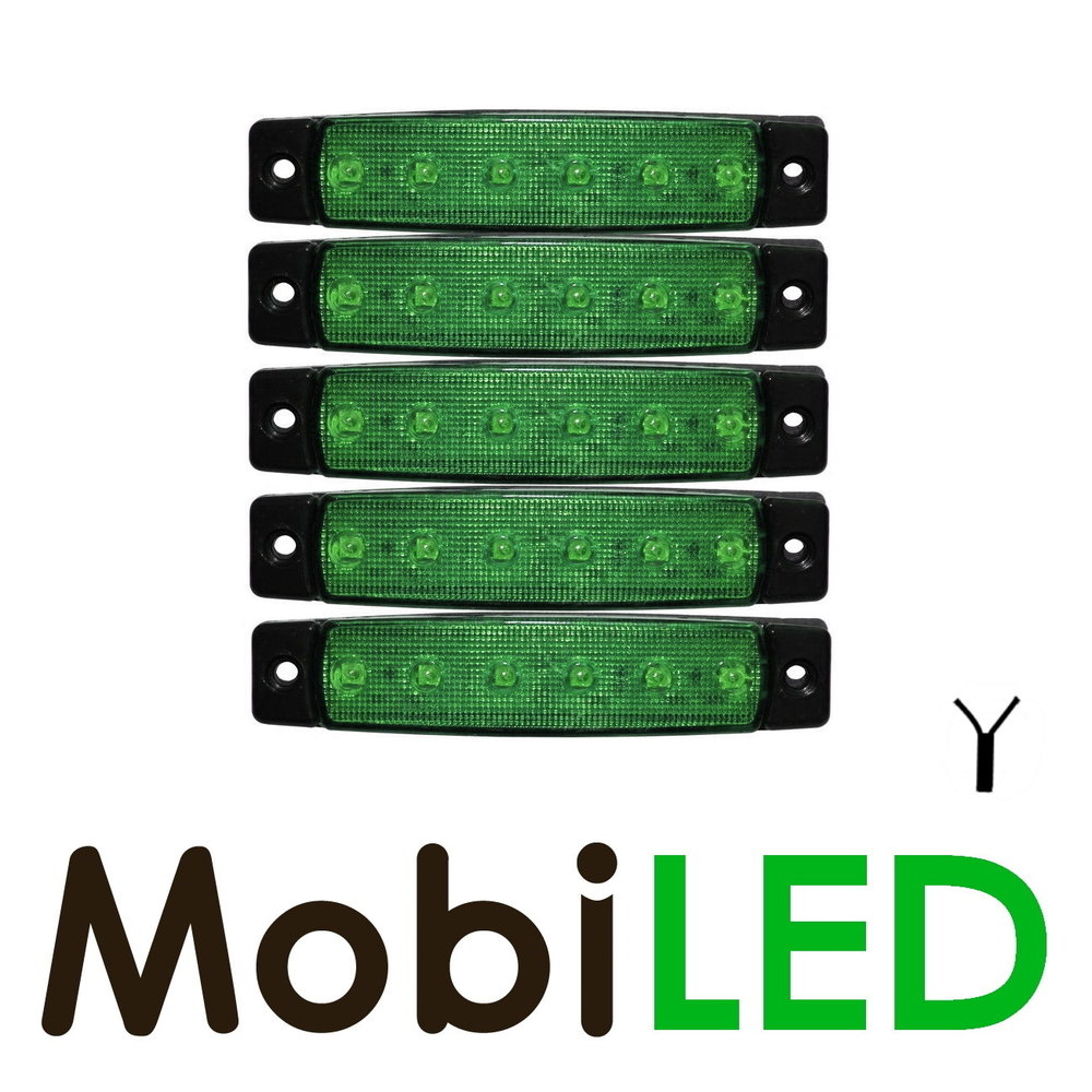 Marquage latéral budget Vert 12 volts Marquage latéral budget Vert 12 volts