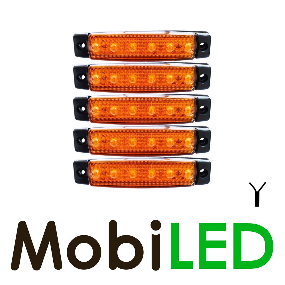 Budget zijmarkering amber multivoltage