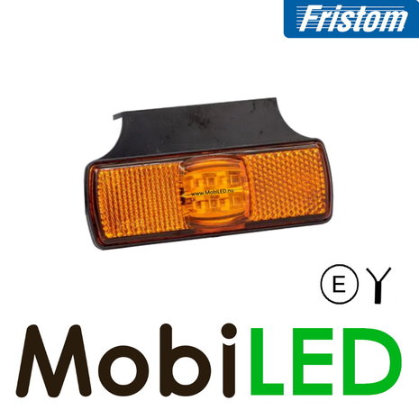 Fristom Fristom zijmarkering  langwerpig beugel amber