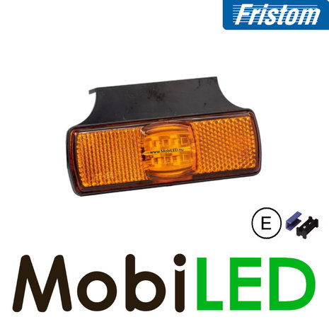 Fristom Fristom Side marking amber elongated bracket Aspock E-mark