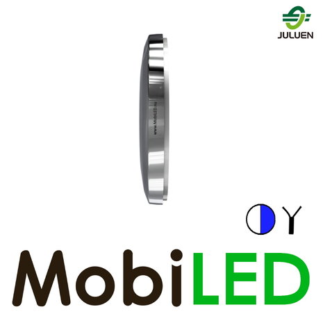 Interior lighting blue / white round 12-24 volts