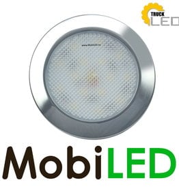 LED autolamps Éclairage intérieur Mince Ronde 12V Chrome