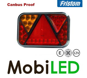 Fristom FT-270 12V Rear lights 4 functions Bayonet Canbus proof left