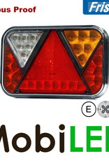 Fristom LED achterlicht 12V Fristom 270 series achteruitrijlamp 5 Pin Rechts E-keur