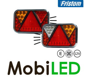 Fristom Set FT-270 12V Feux arrières avec éclairage plaque Baïonette Fristom Set FT-270 12V Feux arrières avec éclairage plaque Baïonette