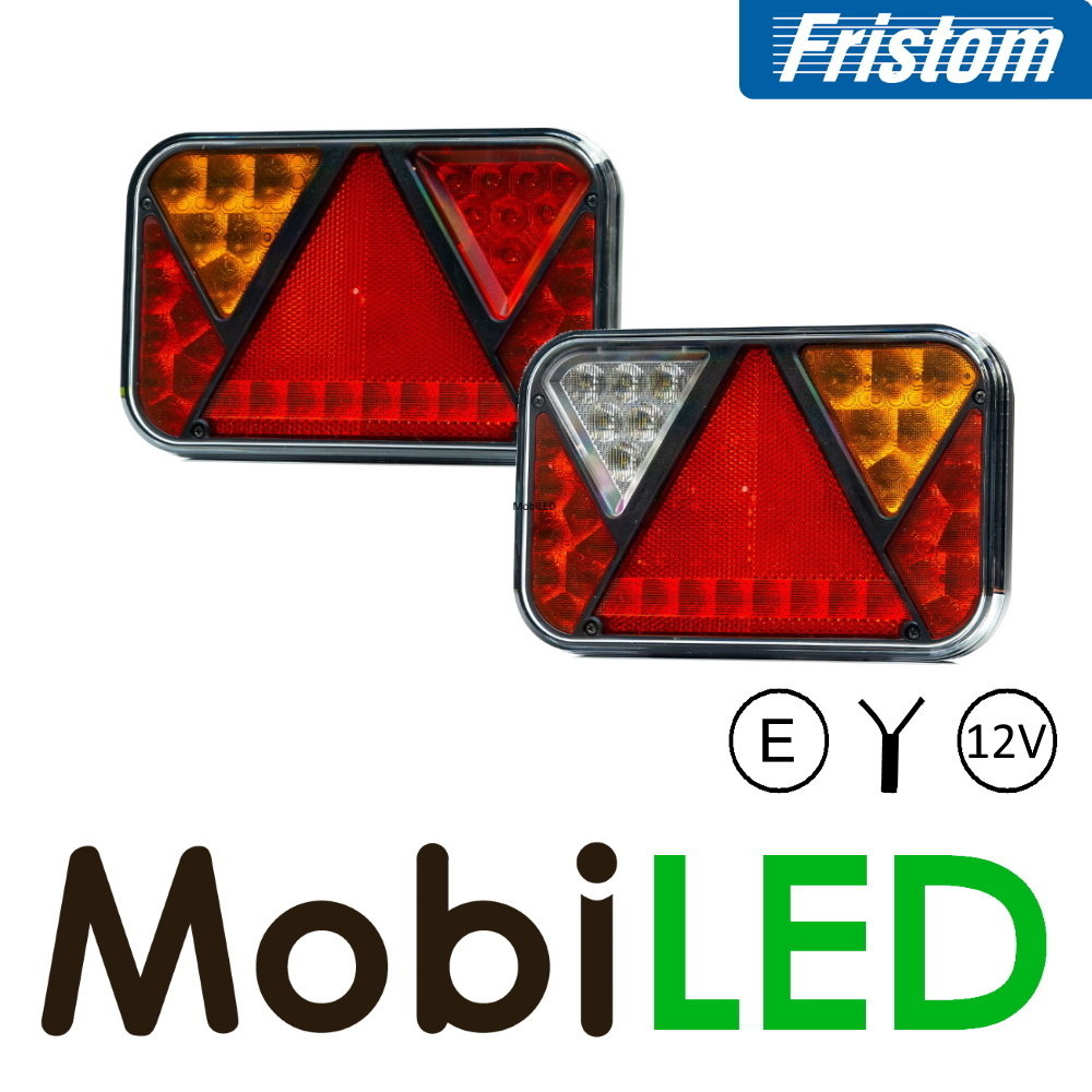 Fristom Fristom Set FT-270 12V Achterlichten 5 functies Kabel E-keur