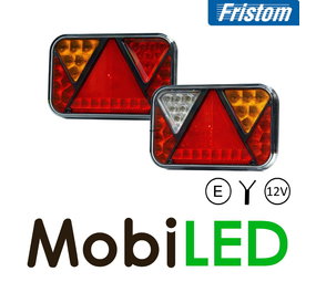 Fristom Set FT-270 12V Achterlichten 5 functies Kabel Fristom Set FT-270 12V Achterlichten 5 functies Kabel