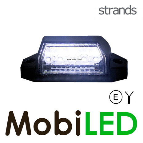 Strands Strands License plate light 24 volts E-mark Strands Strands License plate light 24 volts E-mark