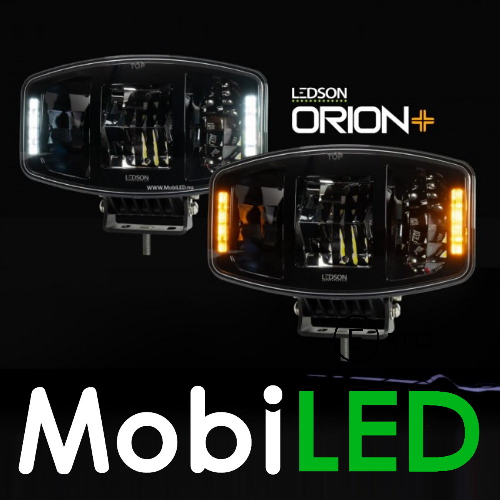 LEDSON Orion 10" 100 watts Jumbo avec feu de position blanc/ambre