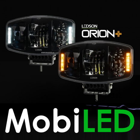 LEDSON Orion 10" 100 W Jumbo met positielicht wit/amber LEDSON Orion 10" 100 W Jumbo met positielicht wit/amber
