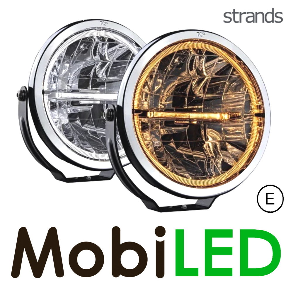 Strands Strands Ambassador amber/white position light 9 inch E-mark Strands Strands Ambassador amber/white position light 9 inch E-mark