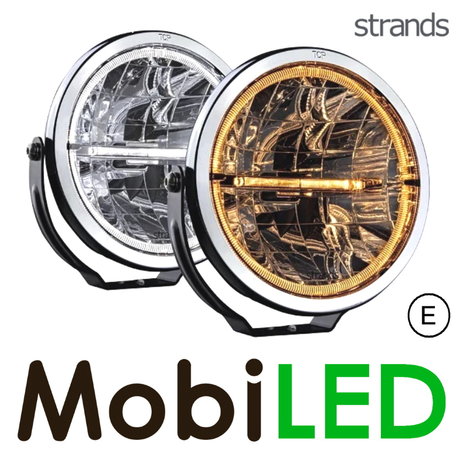 Strands Strands Ambassador feu de position amber/blanc 9 pouces E-marque
