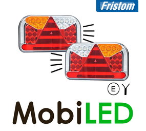 Fristom Set FT-170 12V Feux arrières 5 fonctions éclairage plaque câble Fristom Set FT-170 12V Feux arrières 5 fonctions éclairage plaque câble