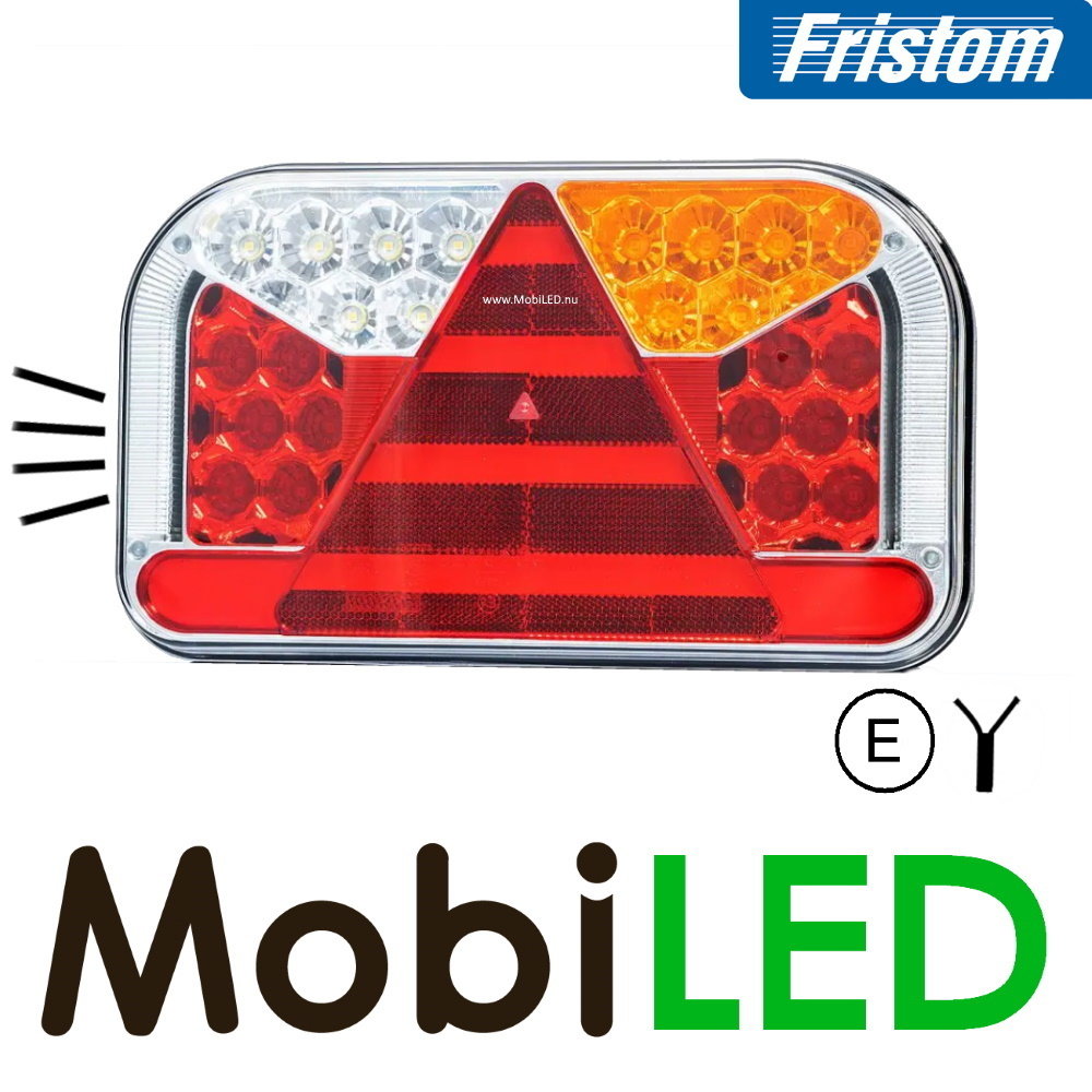 Fristom Fristom Set FT-170 12V 5 functies kenteken kabel E-keur Fristom Fristom Set FT-170 12V 5 functies kenteken kabel E-keur