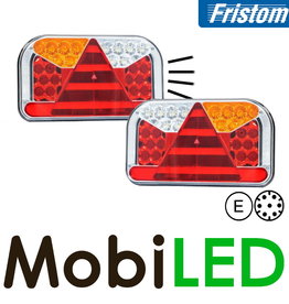 Fristom Set FT-170 5 functions license plate light side 7PIN
