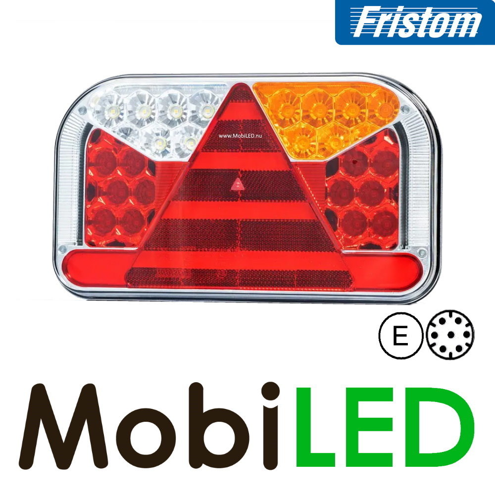 Fristom Set FT-170 5 functions license plate light side 7pins AMP