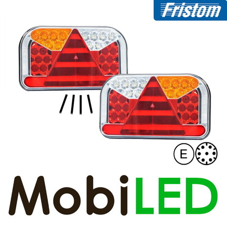 Fristom Set FT-170 5 functies kenteken onder 7pins AMP Fristom Set FT-170 5 functies kenteken onder 7pins AMP
