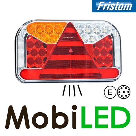 Fristom Set FT-170 5 functies kenteken onder 7pins AMP Fristom Set FT-170 5 functies kenteken onder 7pins AMP