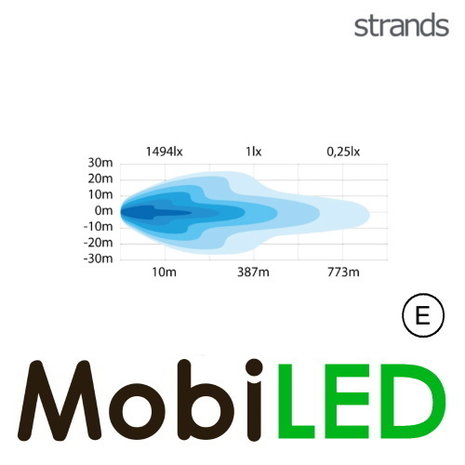 Strands Strands Siberia 9" Bush Ranger blanc/ambre E-marque Strands Strands Siberia 9" Bush Ranger blanc/ambre E-marque