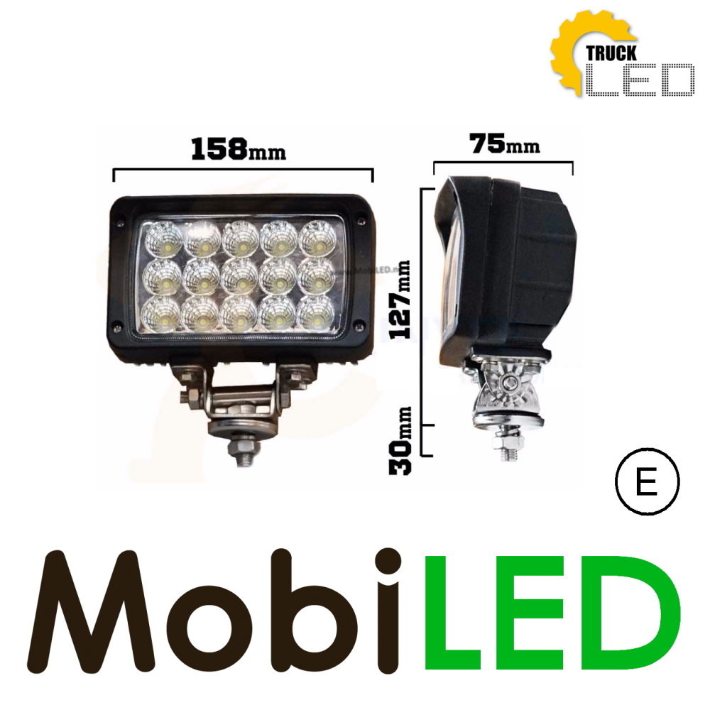 TruckLED Floodlight 45 watts Rectangular