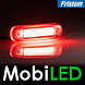 Fristom Fristom Feu de marquage rouge look NEON E-marque Fristom Fristom Feu de marquage rouge look NEON E-marque