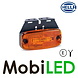 Hella Hella Zijmarkering 1x streep  rechthoekig amber 24 volt E-keur