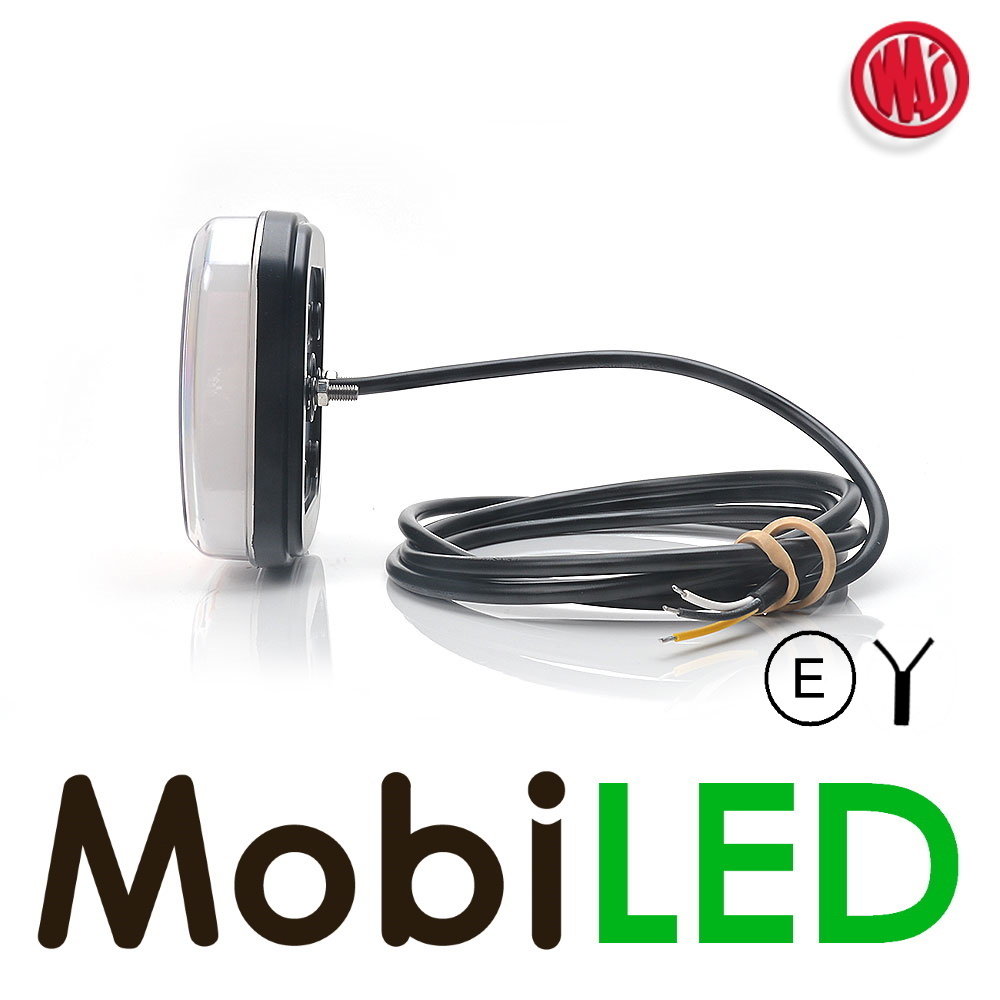 WAS NEON look square front lamp with turn signal E-mark WAS NEON look square front lamp with turn signal E-mark