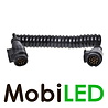 Câble spiralé électrique 3,5 m fiche 13 broches 13 fils 12 V Câble spiralé électrique 3,5 m fiche 13 broches 13 fils 12 V