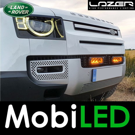 LAZER LAZER Grille set met Triple-R 750 Land Rover Defender 2020+ LAZER LAZER Grille set met Triple-R 750 Land Rover Defender 2020+
