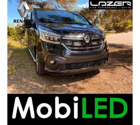 LAZER Grille kit Renault Trafic 2019-2023 LAZER Grille kit Renault Trafic 2019-2023