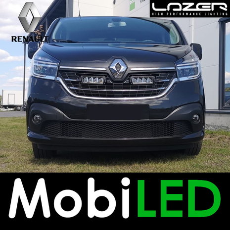 LAZER LAZER Grille set with Triple-R 750 Renault Trafic 2019-2023 LAZER LAZER Grille set with Triple-R 750 Renault Trafic 2019-2023