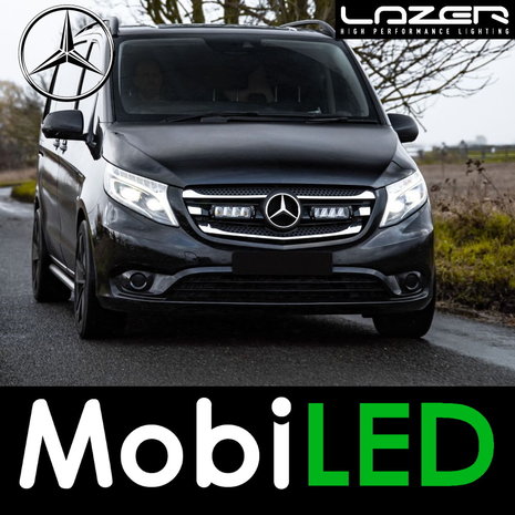 LAZER LAZER Grille set met Triple-R 750 Mercedes Vito 2014-2019 LAZER LAZER Grille set met Triple-R 750 Mercedes Vito 2014-2019