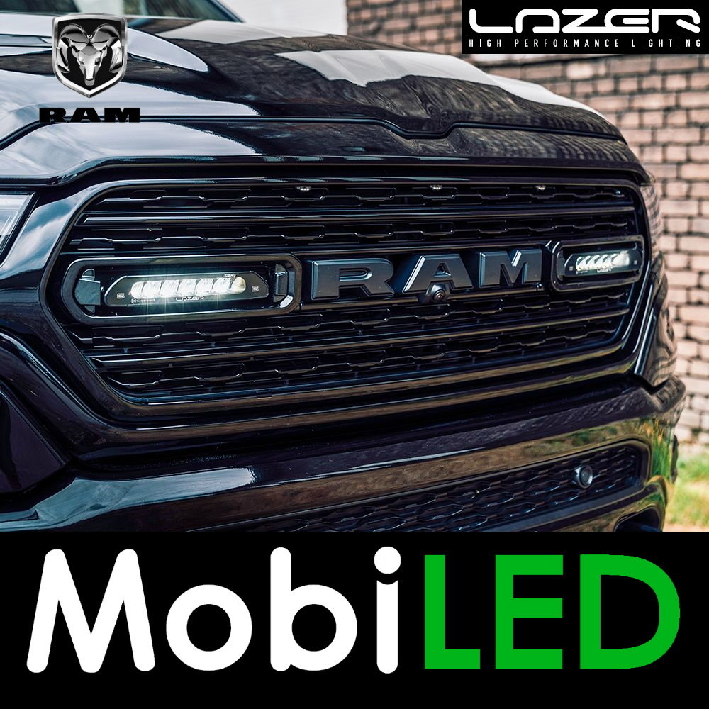 LAZER LAZER Grille kit  met Linear-6 standaard Ram 1500 2019+