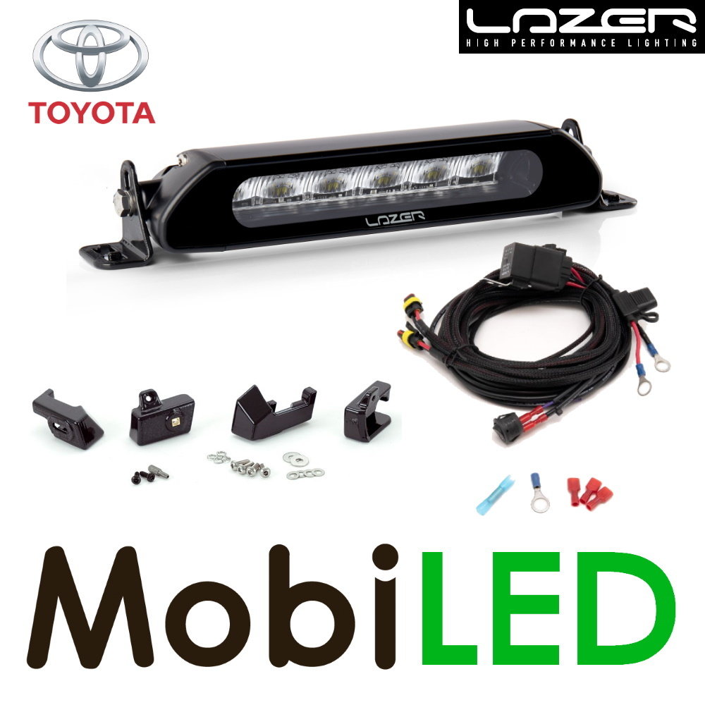 LAZER LAZER Grille kit  met Linear-6 standaard Toyota Hilux 2021+ LAZER LAZER Grille kit  met Linear-6 standaard Toyota Hilux 2021+