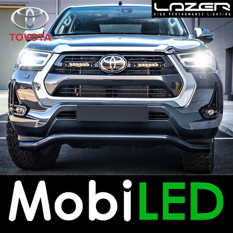 LAZER LAZER Grille kit with Linear-6 standard Toyota Hilux 2021+