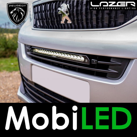 LAZER LAZER Grille set with Linear-18 standard Peugeot Expert 2016+ Citroen Dispatch 2016+ Opel Vivaro 2019+
