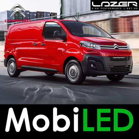LAZER LAZER Grille kit with Linear-18 standard Peugeot Expert 2016+ Citroen Dispatch 2016+ Opel Vivaro 2019+