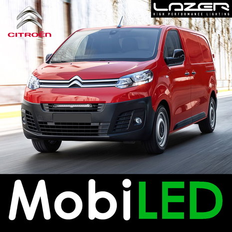 LAZER LAZER Grille kit with Linear-18 standard Peugeot Expert 2016+ Citroen Dispatch 2016+ Opel Vivaro 2019+