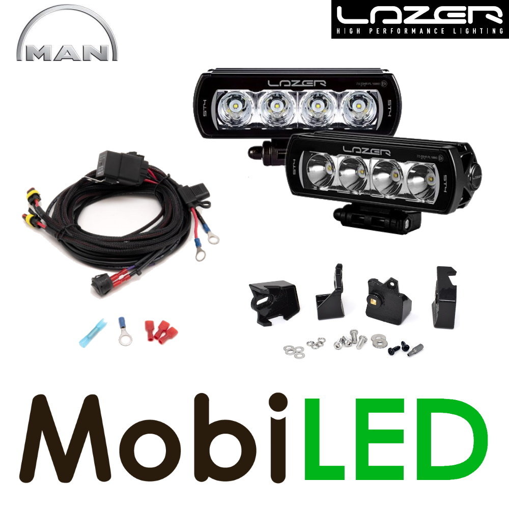 LAZER LAZER Grille kit with ST4 Evolution Man TGE 2017+