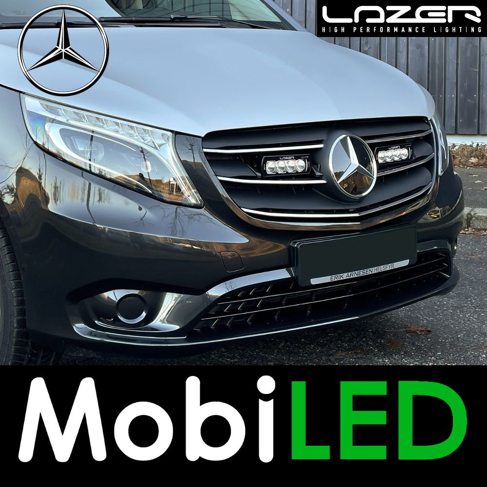 LAZER LAZER Grille kit with ST4 Evolution Mercedes Vito 2020-2023 LAZER LAZER Grille kit with ST4 Evolution Mercedes Vito 2020-2023