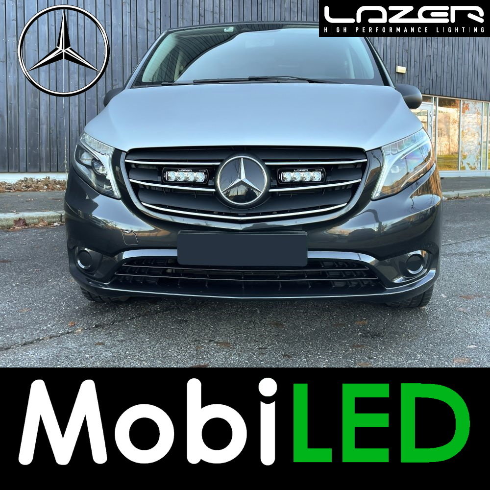 LAZER LAZER Grille kit with ST4 Evolution Mercedes Vito 2020-2023 LAZER LAZER Grille kit with ST4 Evolution Mercedes Vito 2020-2023