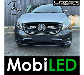 LAZER Grille kit Mercedes Vito 2020-2023 LAZER Grille kit Mercedes Vito 2020-2023