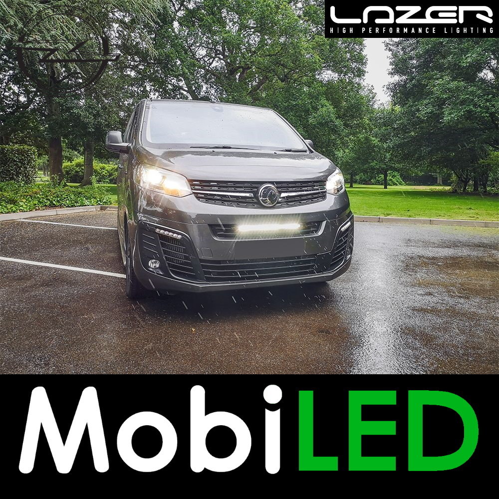 LAZER LAZER  Kit grille avec Linear-18 standard Peugeot Expert 2016+ Citroen Dispatch 2016+ Opel Vivaro 2019+
