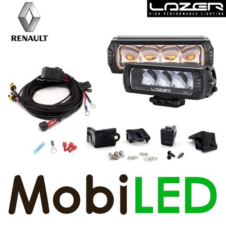LAZER LAZER Grille set met Triple-R 750 Renault Master 2020+ LAZER LAZER Grille set met Triple-R 750 Renault Master 2020+