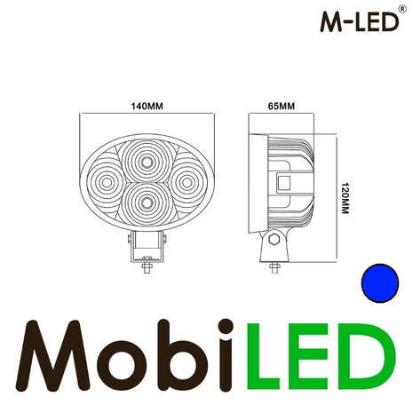 M-LED M-LED Blue spot forklift safety light 10-48 V M-LED M-LED Blue spot forklift safety light 10-48 V